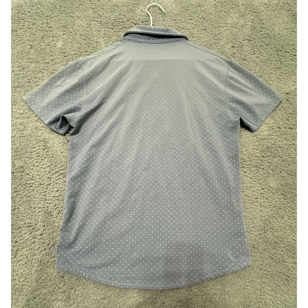 BYLT Performance Polo Shirt Mens Polkadot Premium Basics - Picture 5 of 5